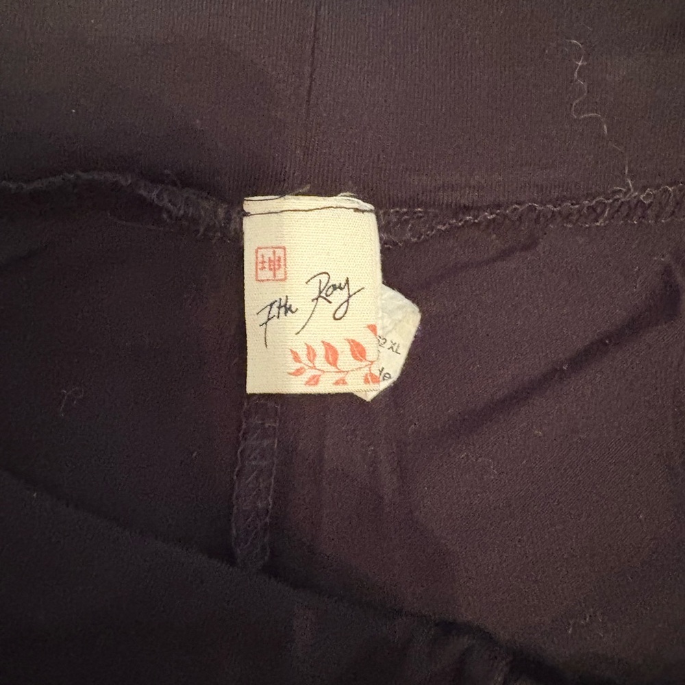 7th Ray Black Wide Leg Women's Pants - Picture 12 of 13